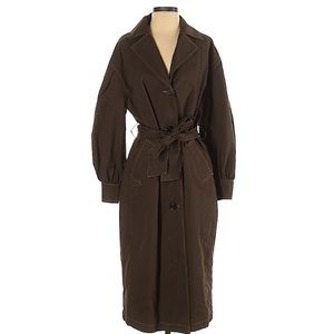 TAG ON ASOS DESIGN Balloon Sleeve Trench Coat